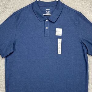 Sonoma Polo Shirt Mens 3XL Tall Blue Golf‎ Outdoor Casual Rugby Short Sleeve NEW